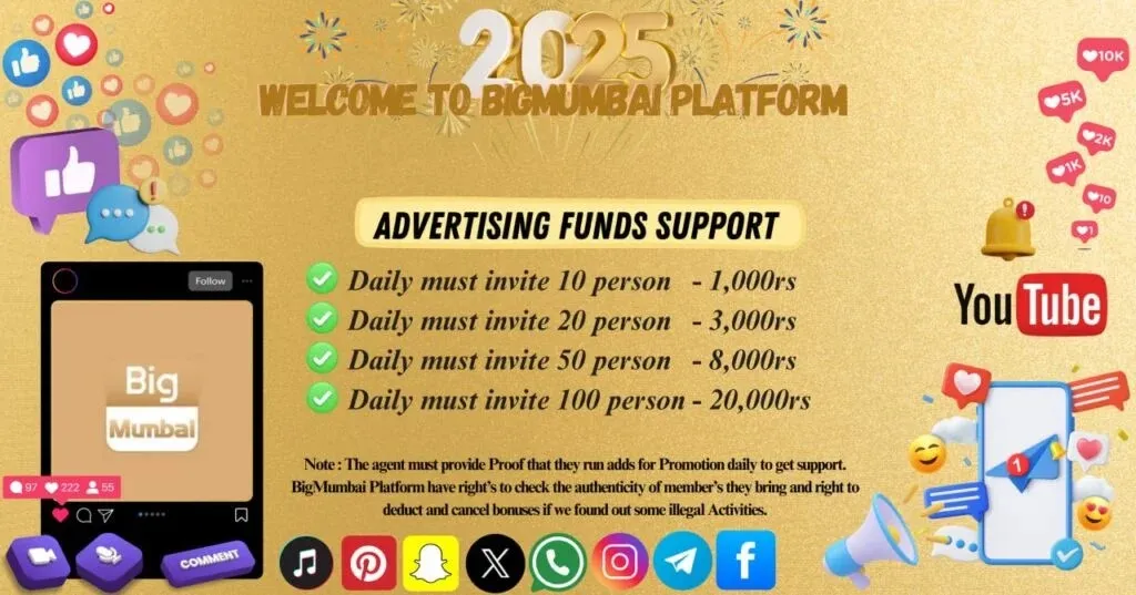 Big Mumbai Advertising Funds Support